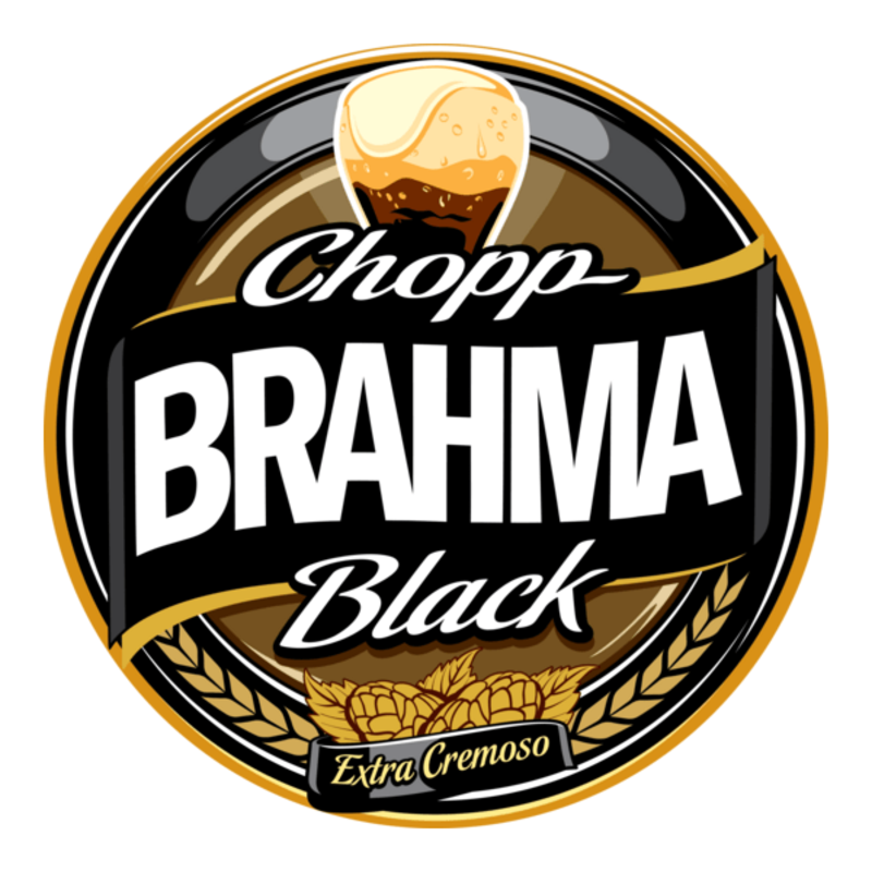 Logo do Chopp Brahma Escuro